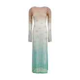 Multicolor Viscose Casual Dress