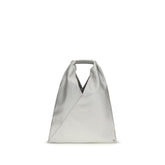 Silver Polyethylene Handbag