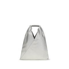 Silver Polyethylene Handbag