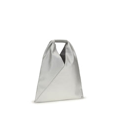 Silver Polyethylene Handbag