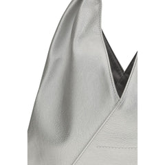 Silver Polyethylene Handbag