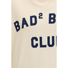 سويت شيرت قطني ثنائي اللون