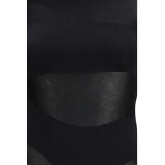 Black Polyamide Bodysuit