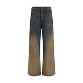 Multicolor Lyocell Relaxed Fit Jeans