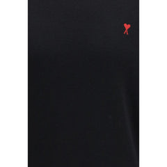 Black Merino Wool Sweatshirt