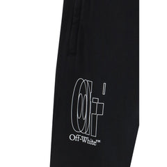 بنطال رياضي أسود من القطن (بنطال تمرين)