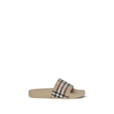 Beige Rubber Sandals