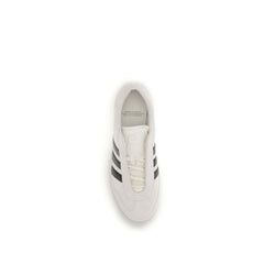 Beige Calf Leather Bos Taurus Low Top Sneakers