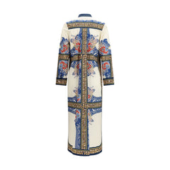 فستان كاجوال قطني متعدد الألوان