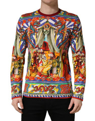 Multicolor Teatro Dei Pupi Men Long Sleeves T-shirt