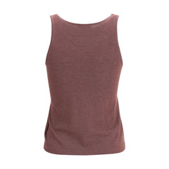 Bordeaux Cashmere Sleeveles T-Shirt