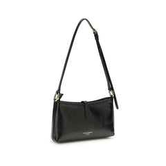 Black Calf Leather Bos Taurus Shoulder Bag