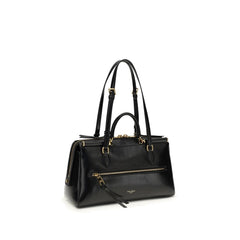 Black Calf Leather Bos Taurus Shoulder Bag