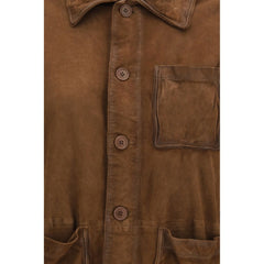 Brown Goatskin Coat