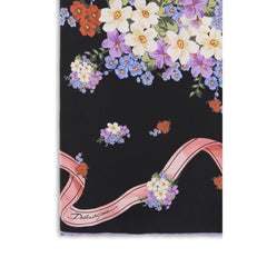 وشاح حريري متعدد الألوان