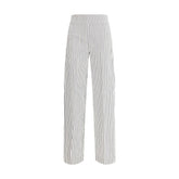 Multicolor Viscose Casual Pants