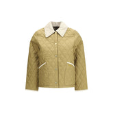 Beige Polyamide Jackets And Coat