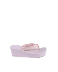 Pink Recycled Polyester Flip-Flop Sandals