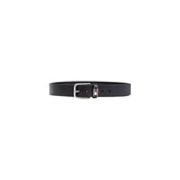 Black Leather Regular Belt