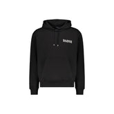 Black Cotton Hoodie