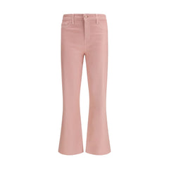 Multicolor Cotton Flared Pants