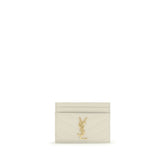 Beige Calf Leather Bos Taurus Wallet