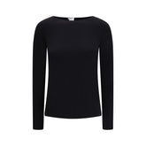 Black Modal Long Sleeve T-Shirt