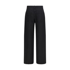 Black Linen Jeans Denim