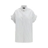 White Cotton Shortsleeve Shirt