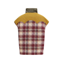 Multicolor Polyamide Sleveless Jacket