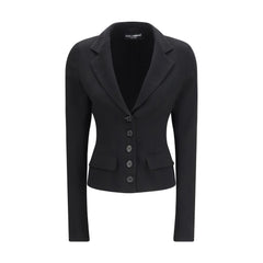 Black Fleece Wool Jackets And Coat