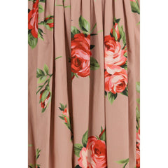 فستان كاجوال قطني متعدد الألوان