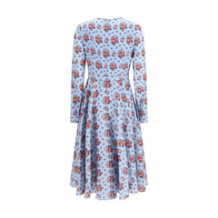 فستان كاجوال قطني متعدد الألوان