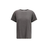 Gray Nylon T-Shirt