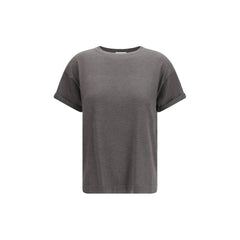 Gray Nylon T-Shirt