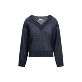 Blue Linen T-Shirt