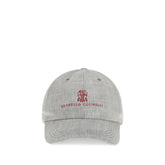 Gray Linen Cap (Baseball Hat)