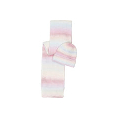 Multicolor Marabou Beanie