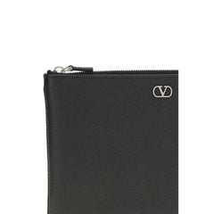 Black Calf Leather Bos Taurus Wallet
