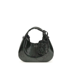 Black Recycled Polyester Handbag