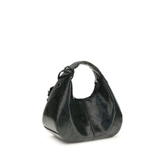 Black Recycled Polyester Handbag
