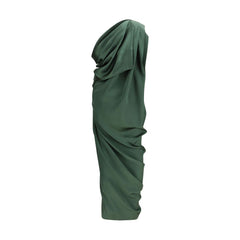 Bicolor Polyester Casual Dress