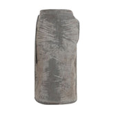 Gray Lyocell Midi Skirt