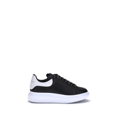 Black Calf Leather Bos Taurus Platform Sneakers