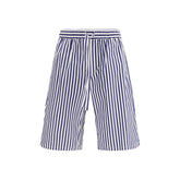 Multicolor Cotton Bermuda Shorts