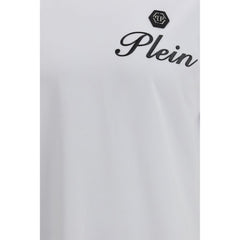 تي شيرت قطن أبيض