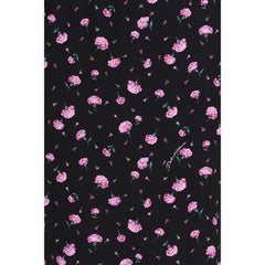 فستان كاجوال متعدد الألوان من الحرير