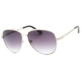 Gray Metal Sunglasses