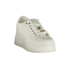 Bianco Polyurethane Women Sneaker