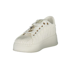 Bianco Polyurethane Women Sneaker